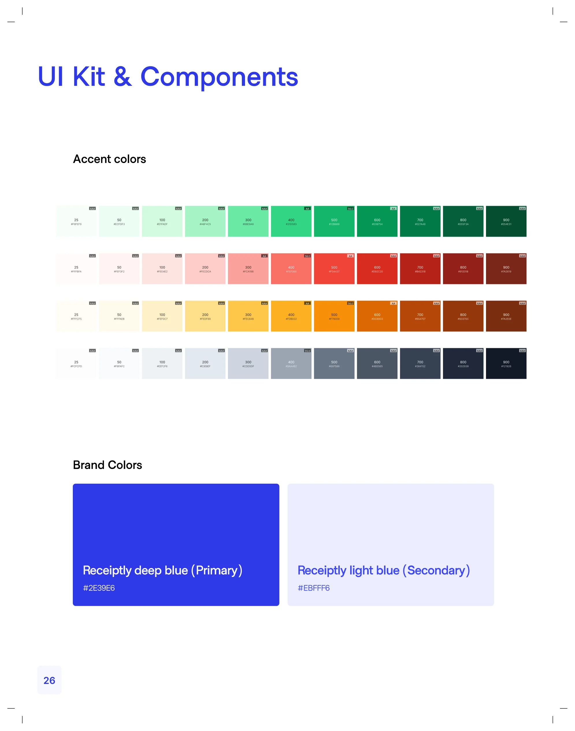 Colors and Components